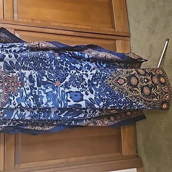 NWOT Lapagee soft long slip over dress MUMU one size fits most - Picture 5 of 9